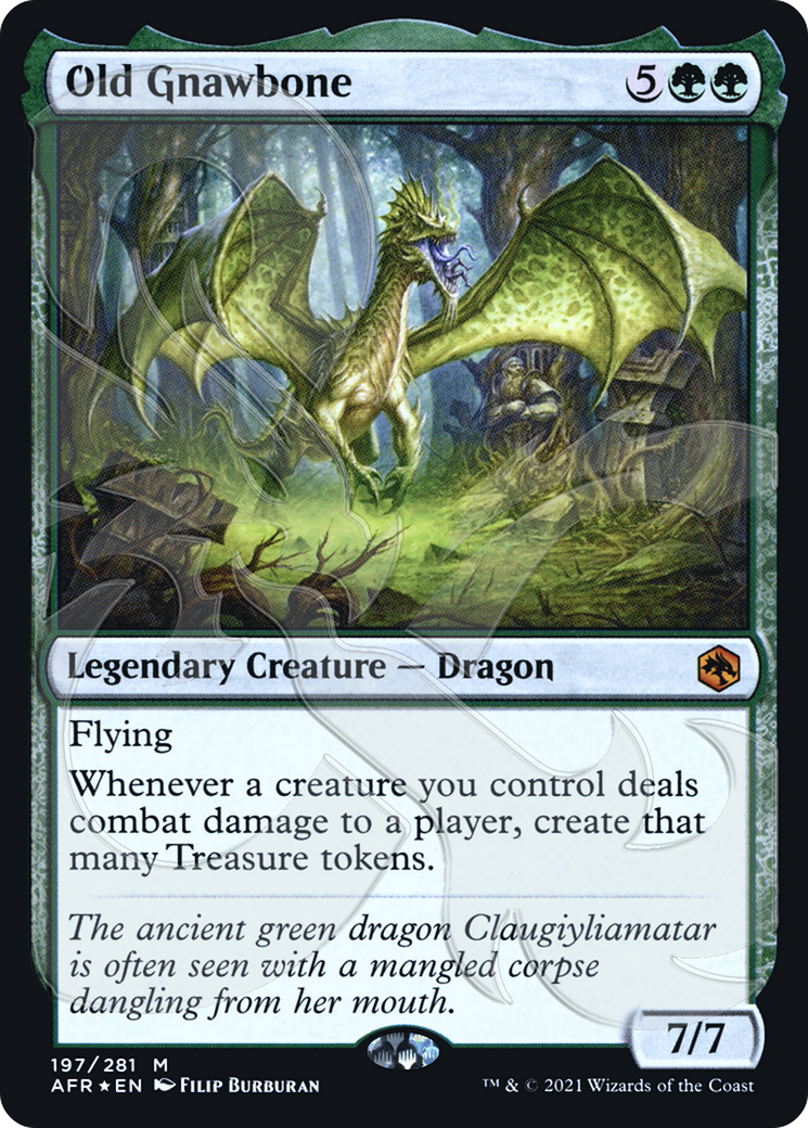 Old Gnawbone (AFR&-197) - Adventures in the Forgotten Realms Promos Foil