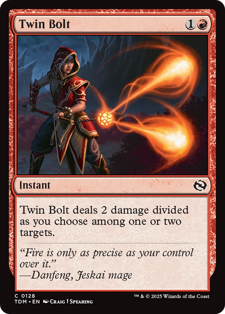 Twin Bolt (TDM-128) - Tarkir : Tempête de Dragons 