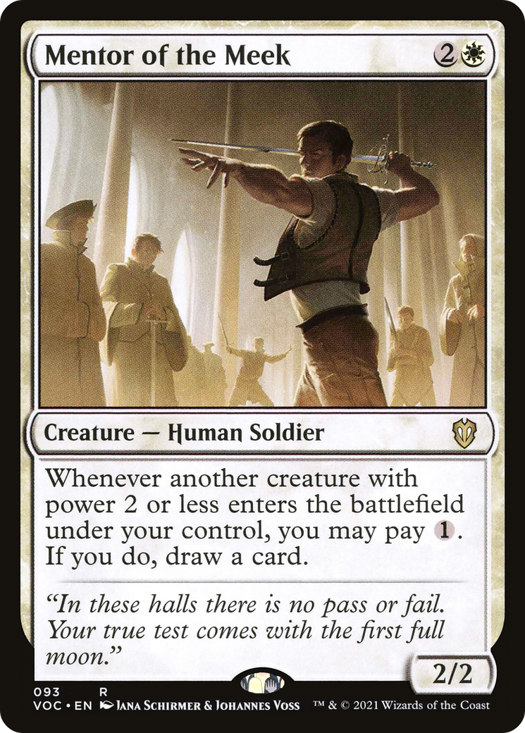 Mentor of the Meek (VOC-093) - Crimson Vow Commander