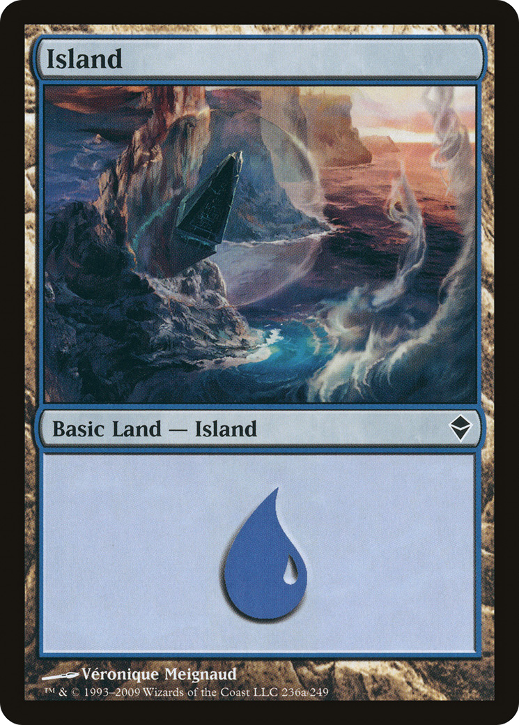 Island (ZEN-236A) - Zendikar