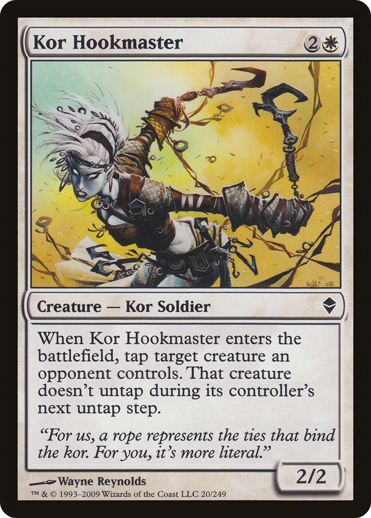 Kor Hookmaster (ZEN-020) - Zendikar Foil