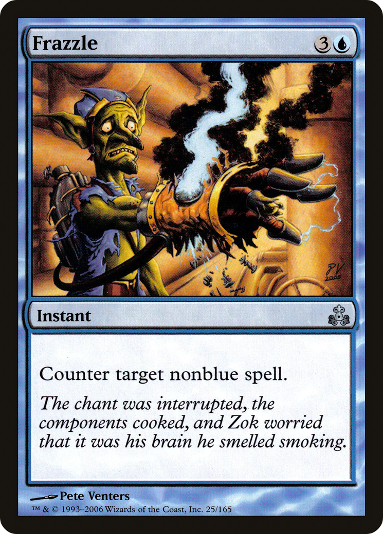 Frazzle (GPT-025) - Feuille du Pacte des Guildes 