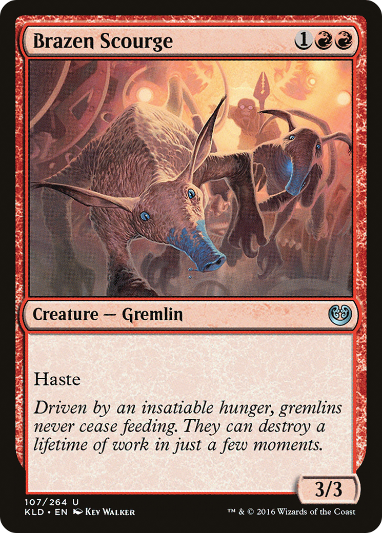 Fléau d'airain (KLD-107) - Kaladesh Foil