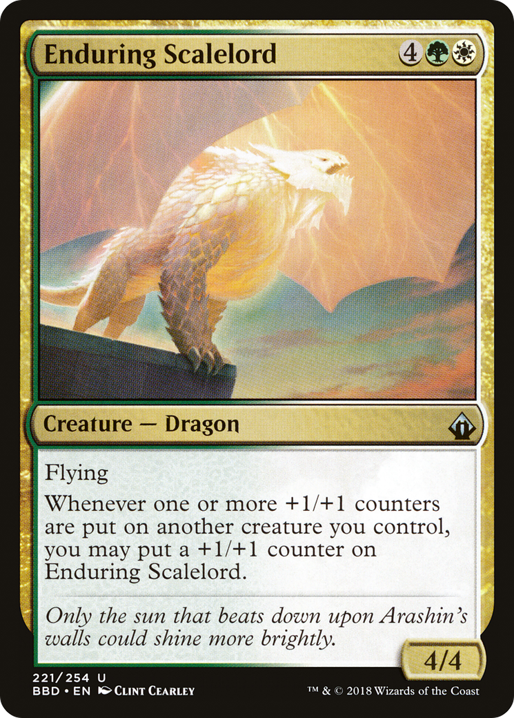 Seigneur des écailles endurant (BBD-221) - Battlebond Foil
