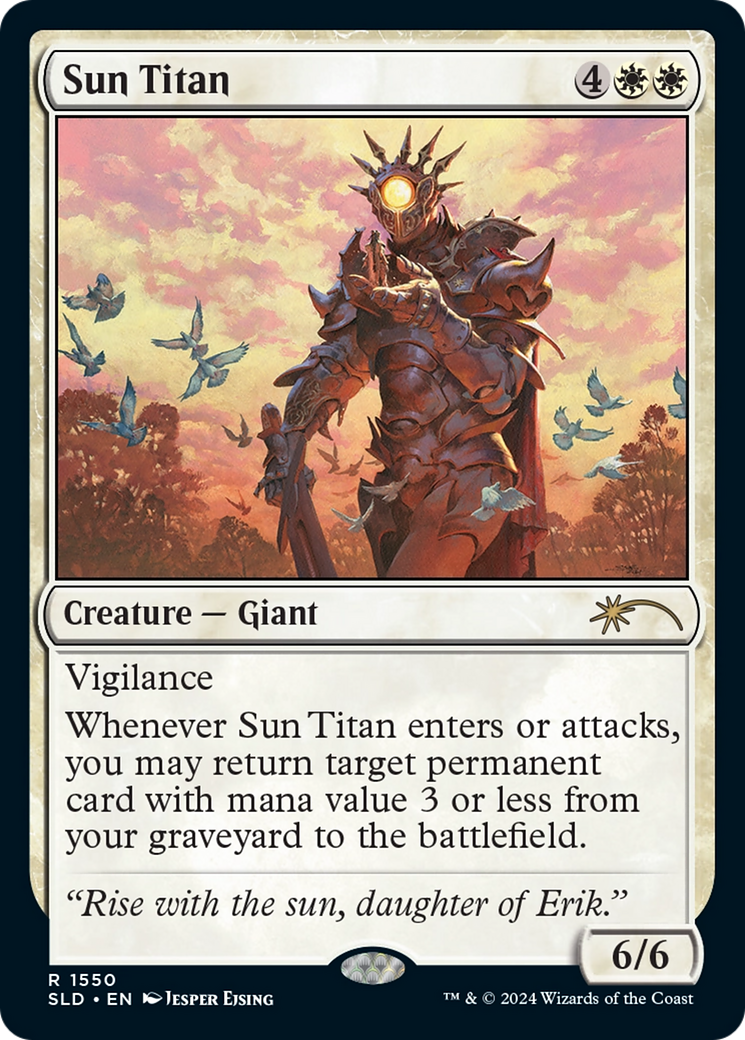 Titan solaire (SLD-1550) - Série de largages Secret Lair 