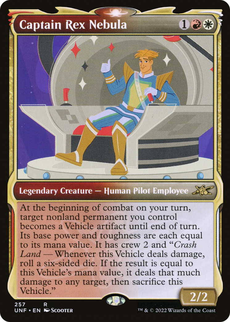 Capitaine Rex Nebula (UNF-257) - Unfinity : (Vitrine) 