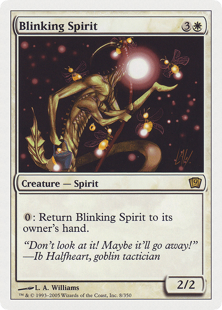 Blinking Spirit (9ED-008) - Neuvième édition