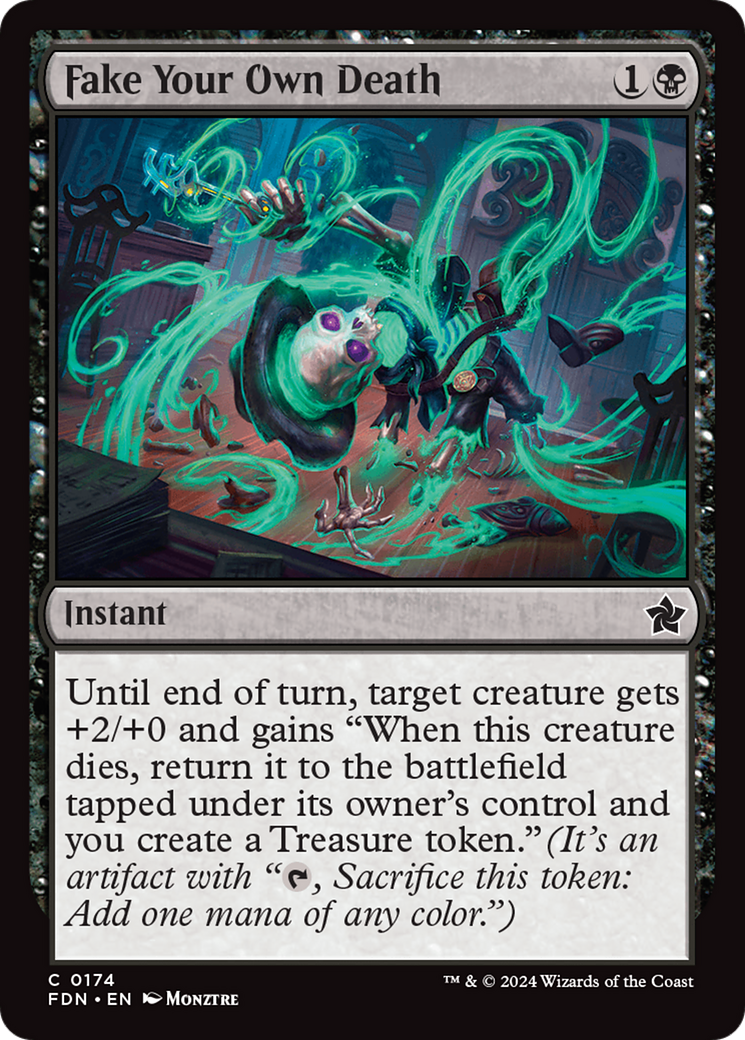 Simulez votre propre mort (FDN-174) - Foundations Foil 