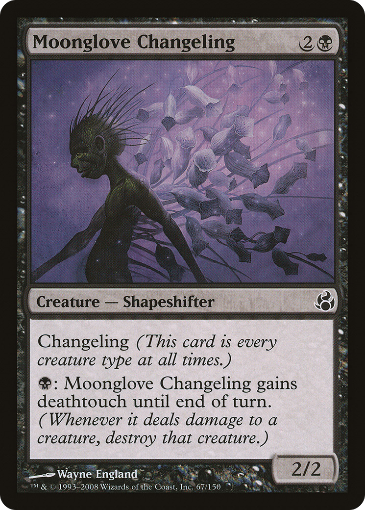 Changeling Gant de Lune (MOR-067) - Feuille de Matin