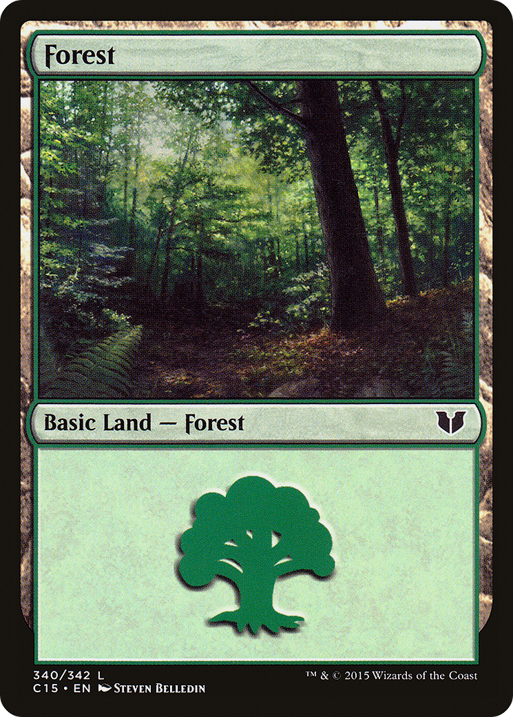 Forest (340) (C15-340) - Commander 2015