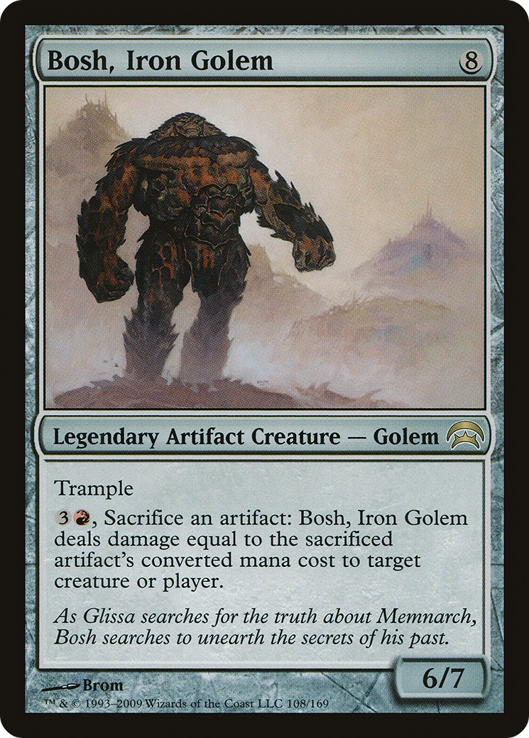 Bosh, Golem de fer (HOP-108) - Planechase