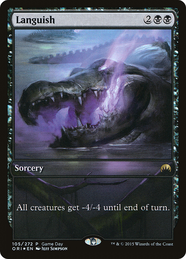 Languish (GAME-105) - Magic Origins Promos Foil