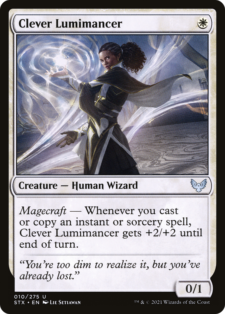 Clever Lumimancer (STX-010) - Strixhaven : École des mages (Foil) 