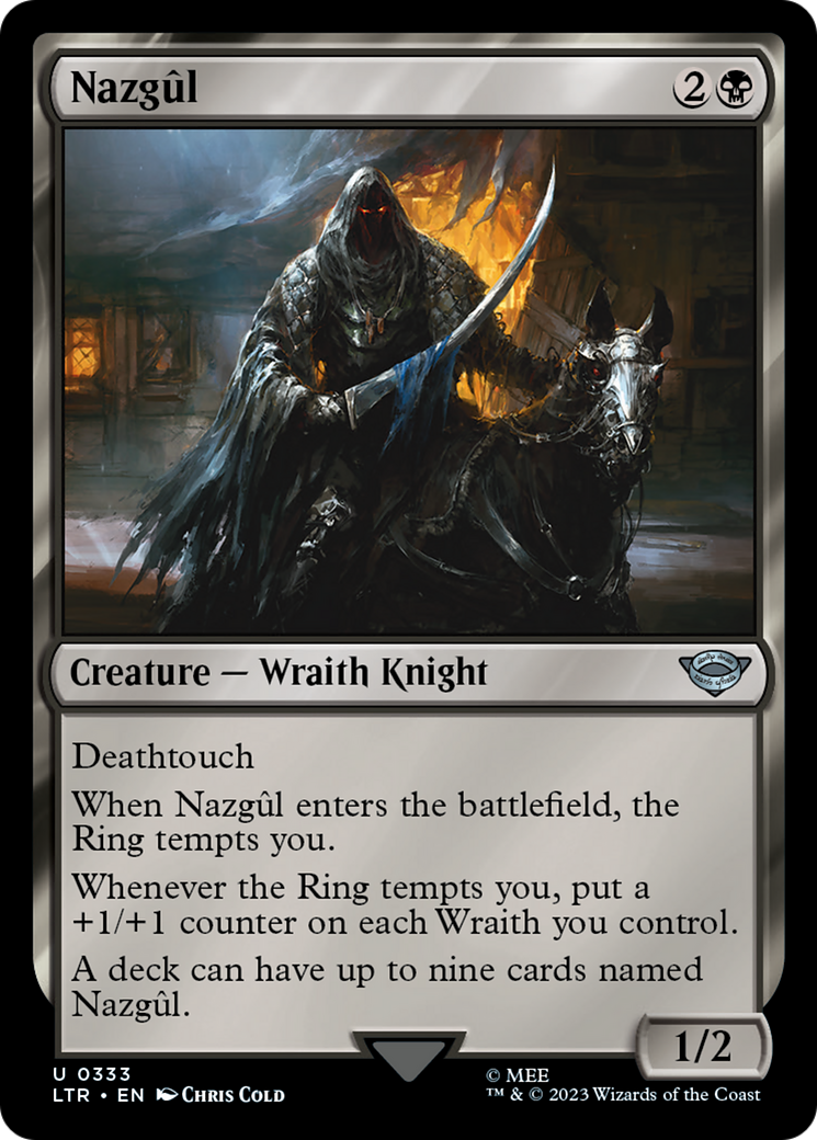 Nazgul (0333) (LTR-333) - The Lord of the Rings: Tales of Middle-earth Foil