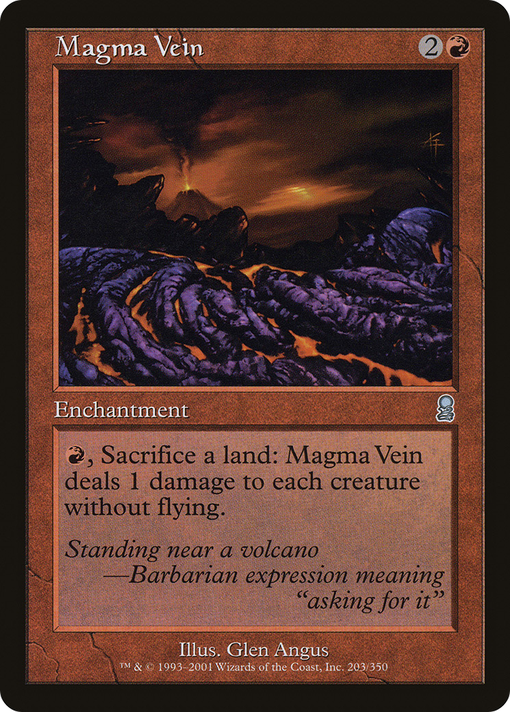 Magma Vein (ODY-203) - Odyssey Foil