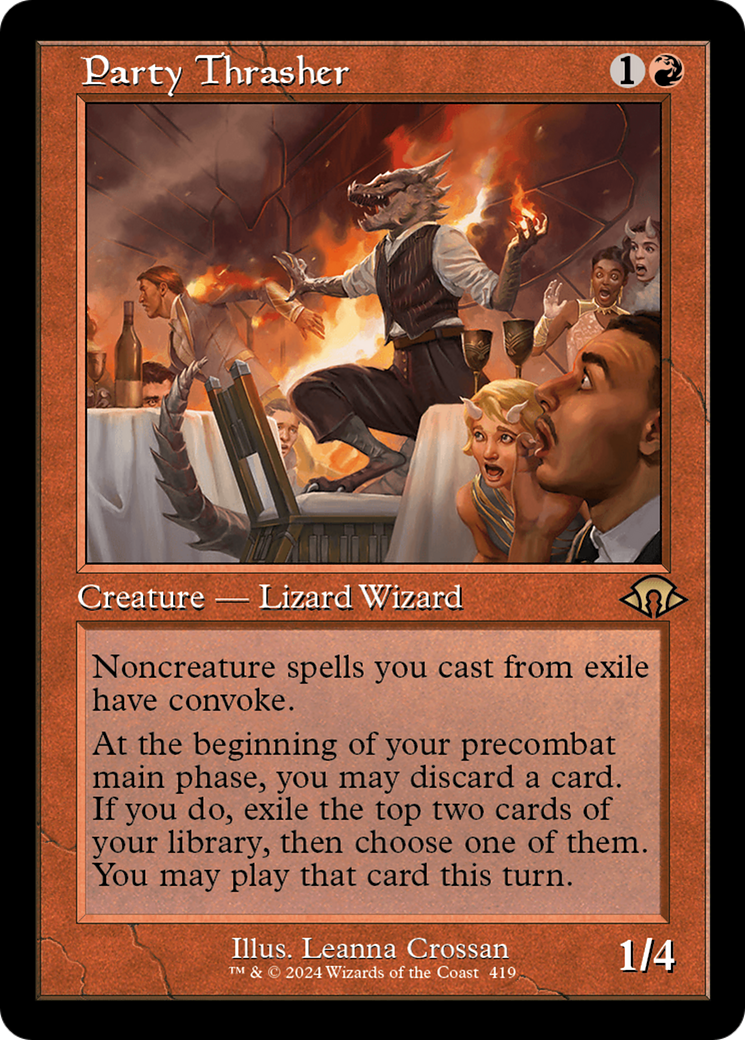 Party Thrasher (MH3-419) - Horizons Modernes 3 Foil