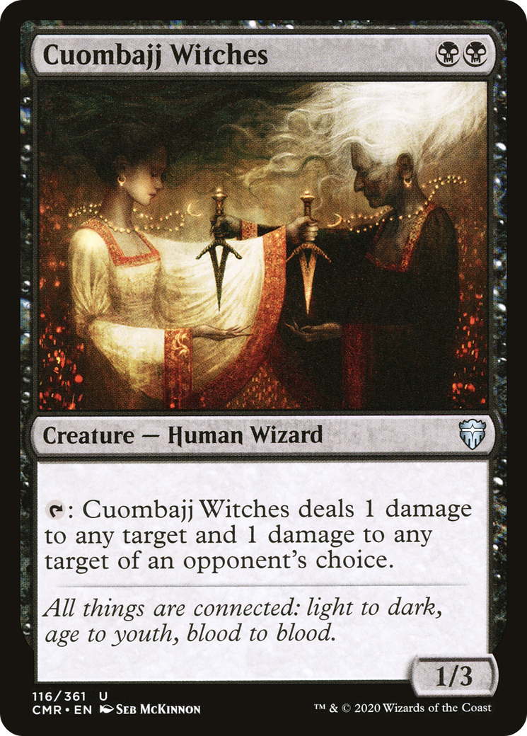 Sorcières de Cuombajj (CMR-116) - Commander Legends Foil 