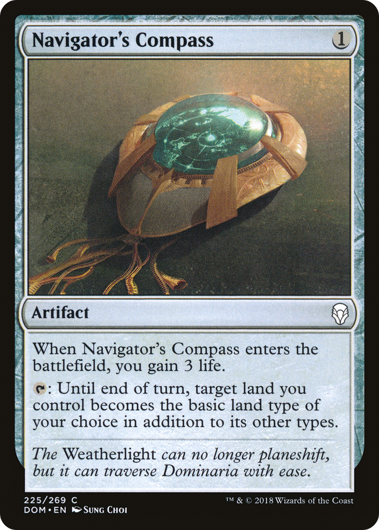 Boussole de navigateur (DOM-225) - Dominaria 