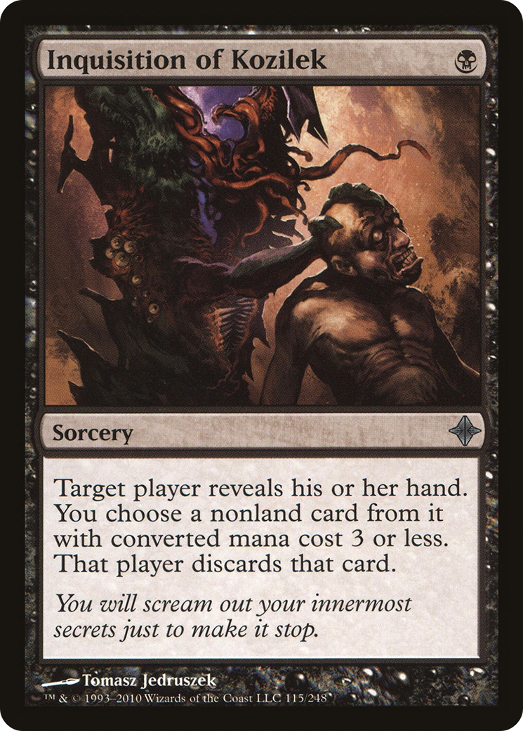 Inquisition of Kozilek (ROE-115) - Rise of the Eldrazi Foil