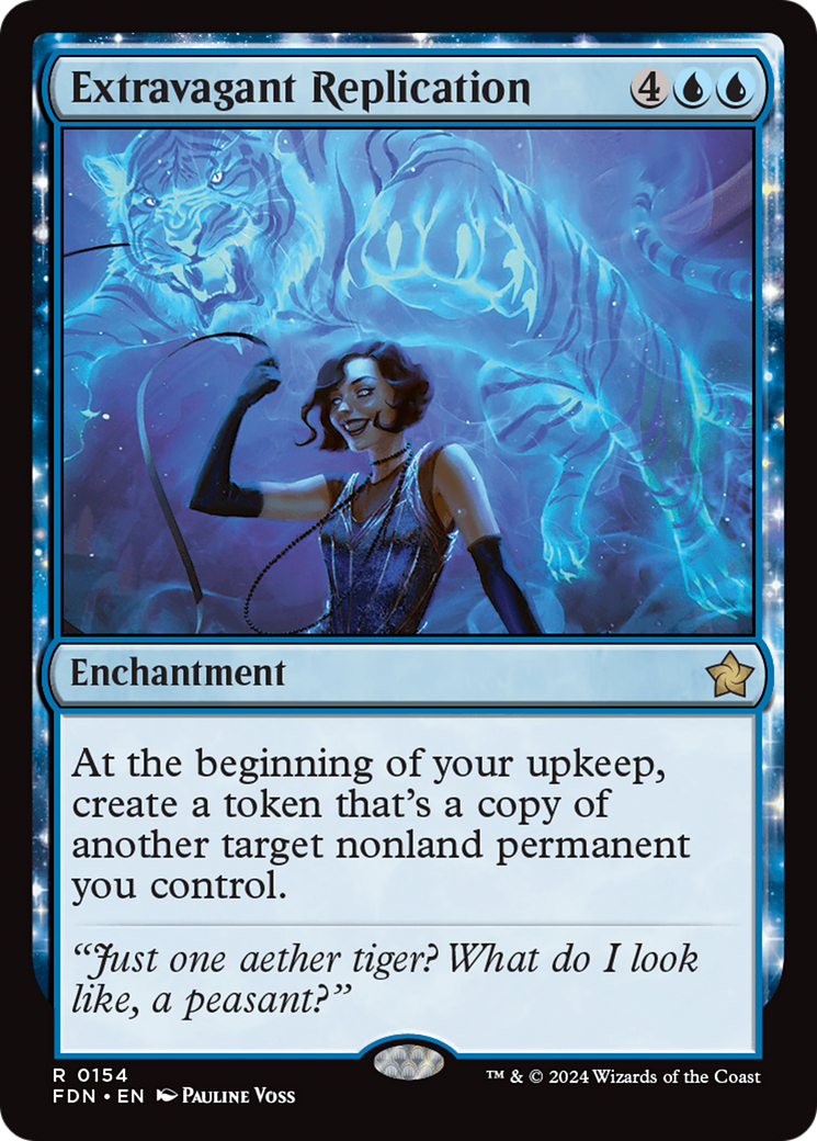 Réplication extravagante (FDN-154) - Foundations Foil 