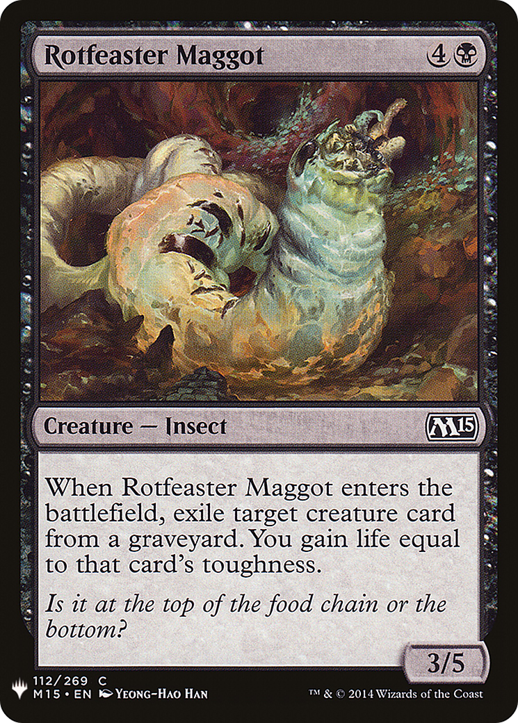 Rotfeaster Maggot (LIST-M15-112) - The List