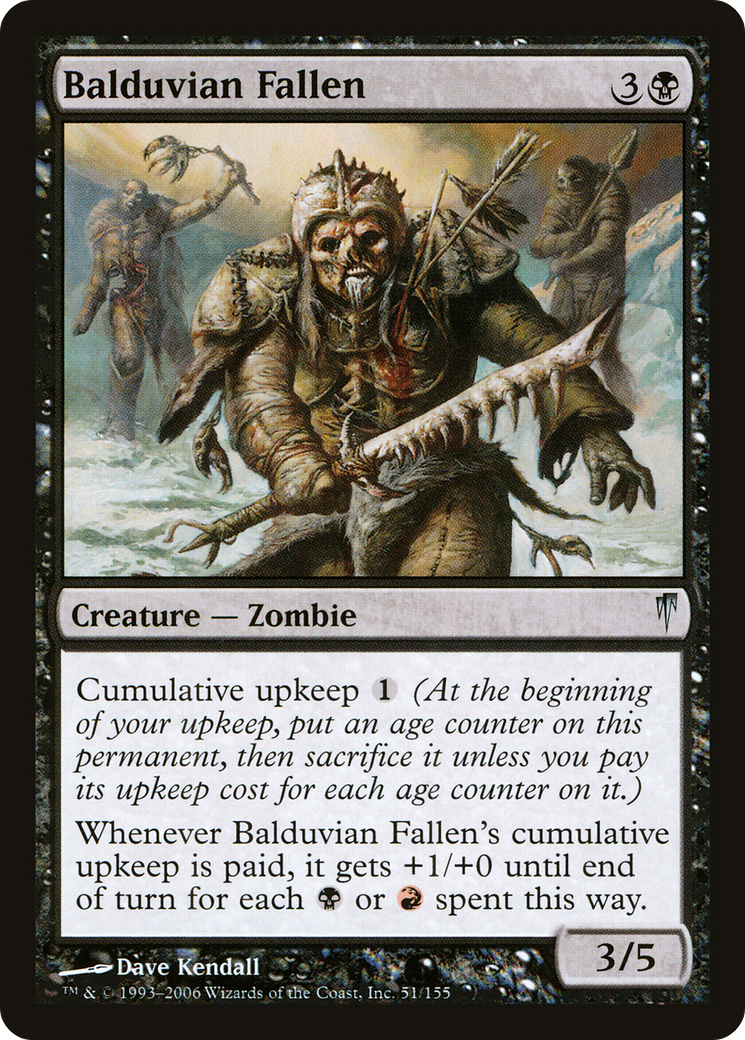 Balduvian Fallen (CSP-051) - Vague de froid 