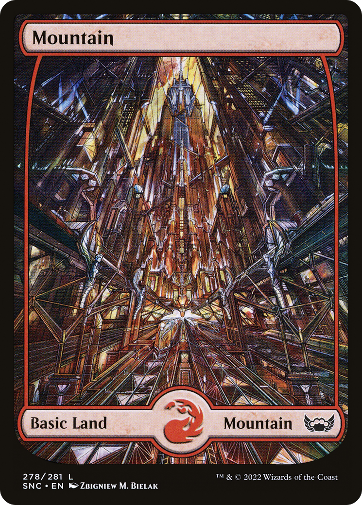 Montagne (SNC-278) - Rues de New Capenna : (Full Art) Feuille 