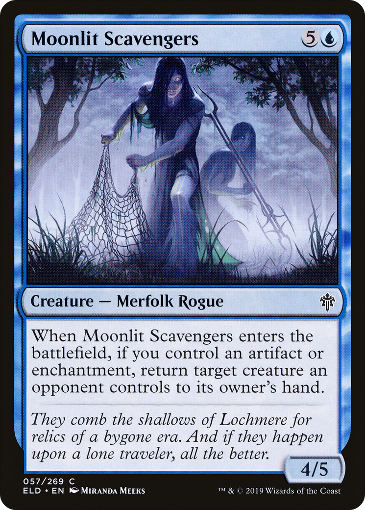 Charognards au clair de lune (ELD-057) - Trône d'Eldraine Foil 