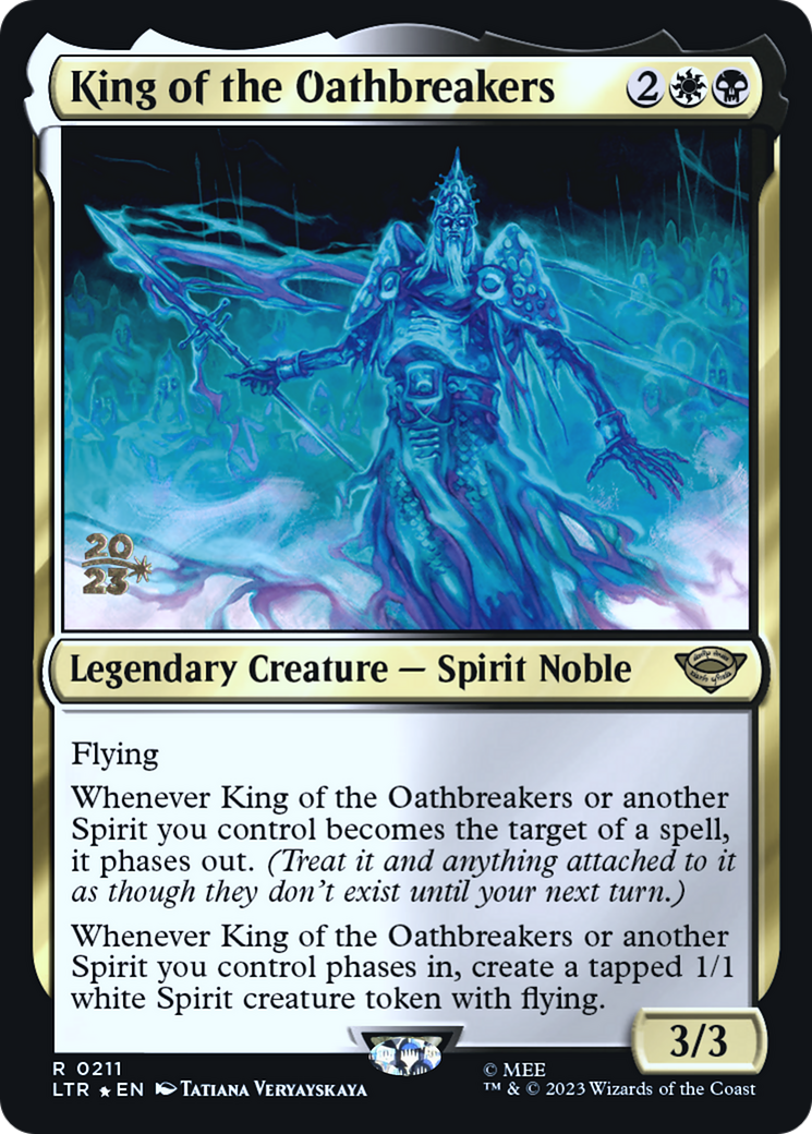 King of the Oathbreakers (PRE-211S) - Tales of Middle-earth Promos Foil