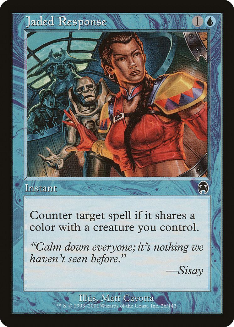 Réponse blasée (APC-026) - Apocalypse Foil 