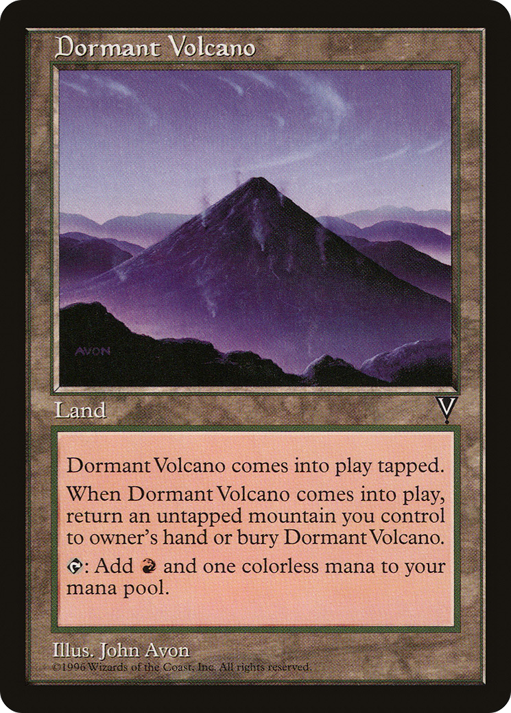 Volcan endormi (VIS-161) - Visions