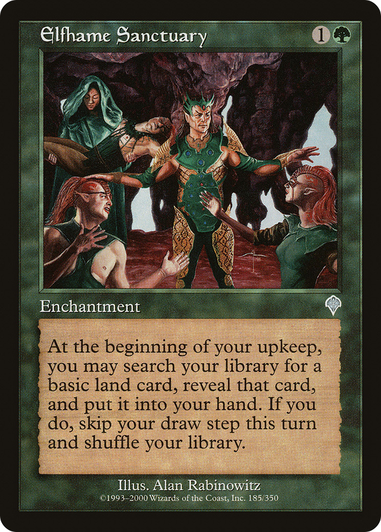 Sanctuaire d'Elfhame (INV-185) - Invasion Foil 