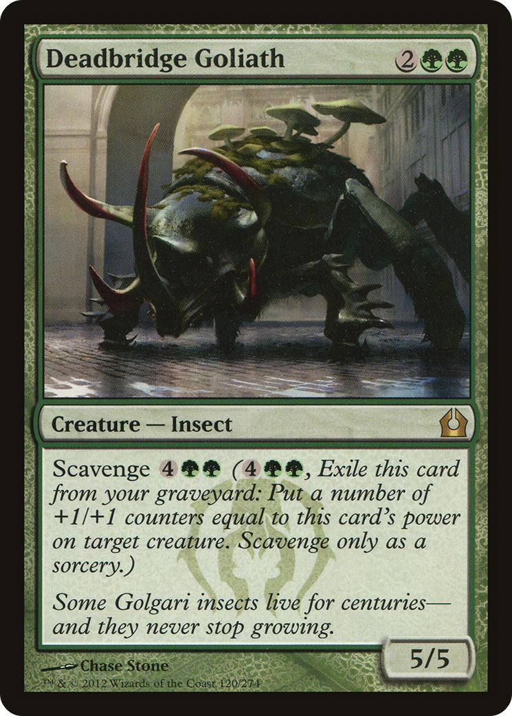 Deadbridge Goliath (RTR-120) - Return to Ravnica Foil
