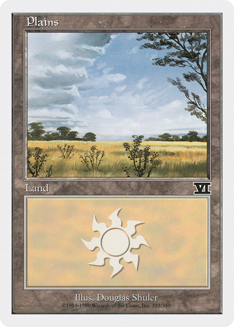 Plains (6ED-333) - Sixième édition classique 