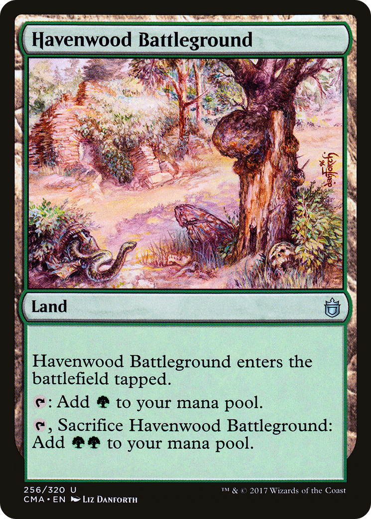 Champ de bataille de Havenwood (CMA-256) - Commander Anthology 