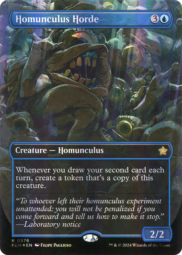 Horde d'Homunculus (FDN-376) - Fondations (sans bordure) 