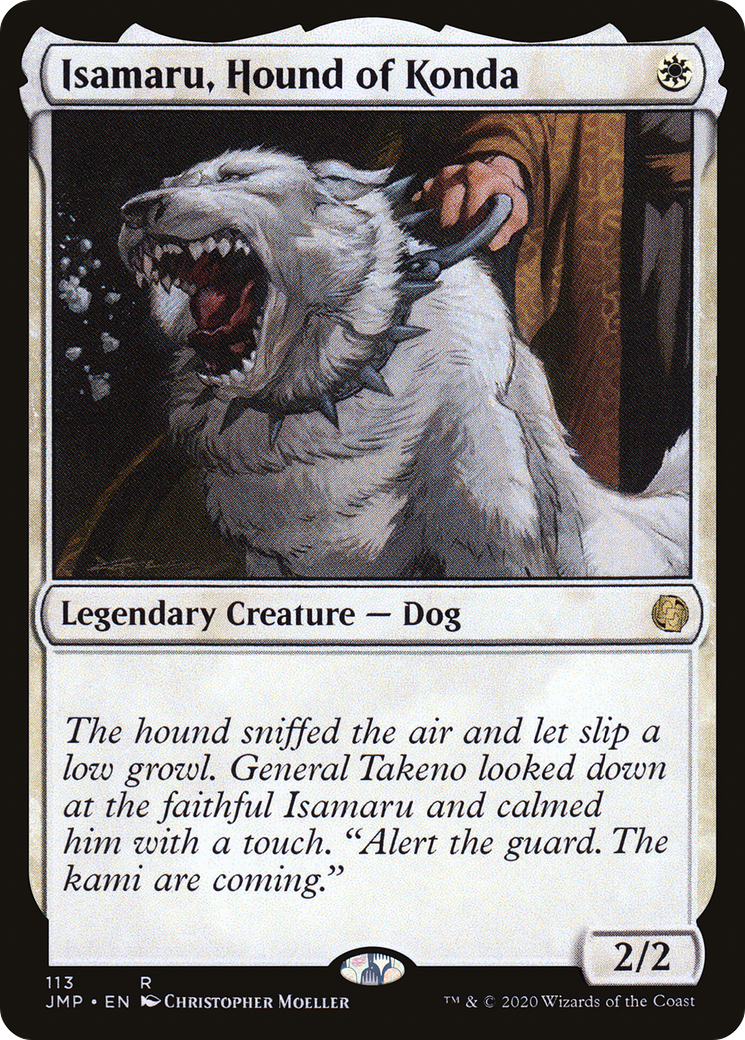 Isamaru, chien de Konda (JMP-113) - Bon départ 