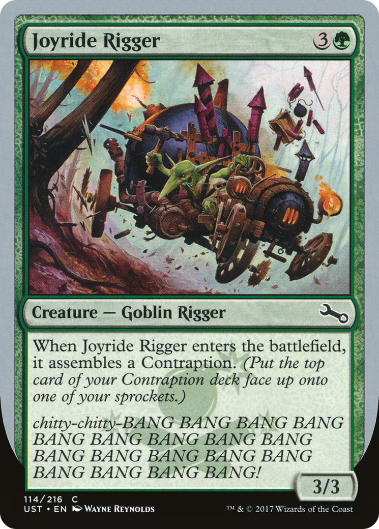 Joyride Rigger (UST-114) - Instable 