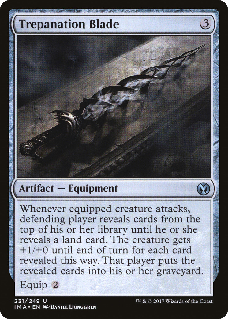 Trepanation Blade (IMA-231) - Iconic Masters Foil