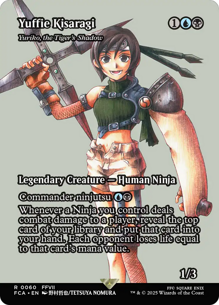 Yuffie Kisaragi - Yuriko, l'Ombre du Tigre (Vitrine) (FCA-060) - Univers au-delà : FINAL FANTASY : À travers les âges 