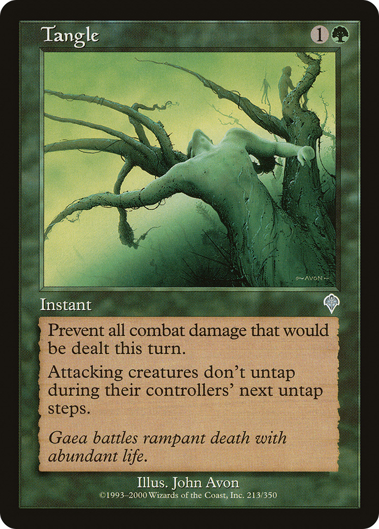 Tangle (INV-213) - Feuille d'invasion 