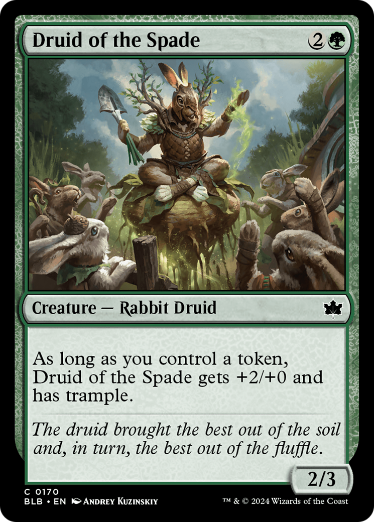 Druide de la Bêche (BLB-170) - Bloomburrow 