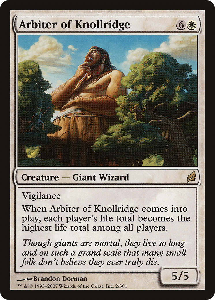 Arbitre de Knollridge (LRW-002) - Lorwyn