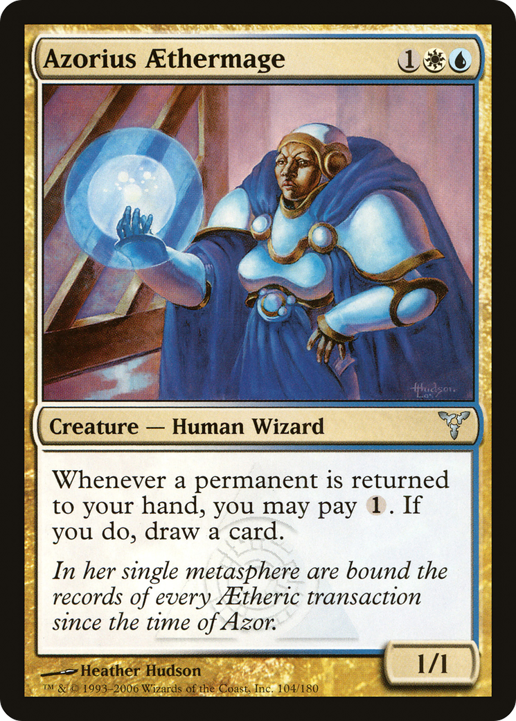 Azorius Aethermage (DIS-104) - Dissension Foil 