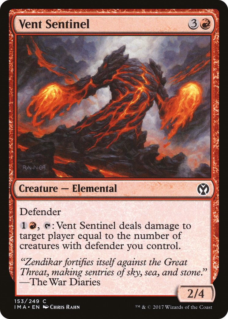 Vent Sentinel (IMA-153) - Iconic Masters Foil