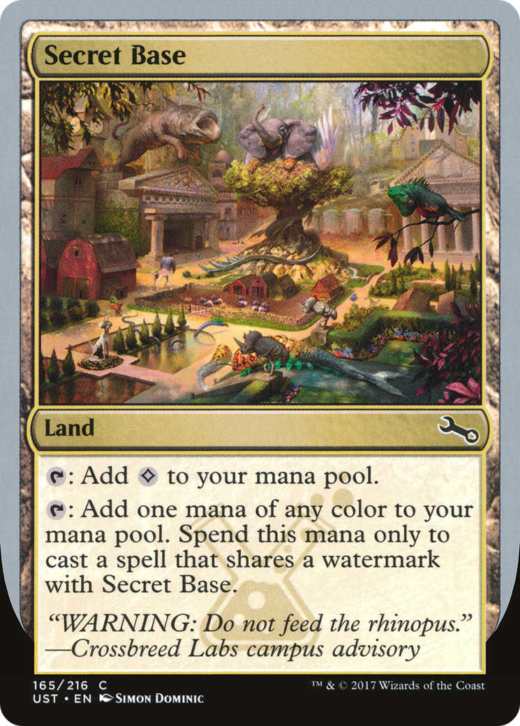 Base secrète (UST-165E) - Instable 