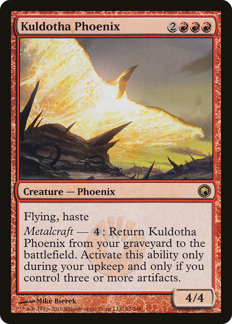 Kuldotha Phoenix (SOM-095) - Scars of Mirrodin