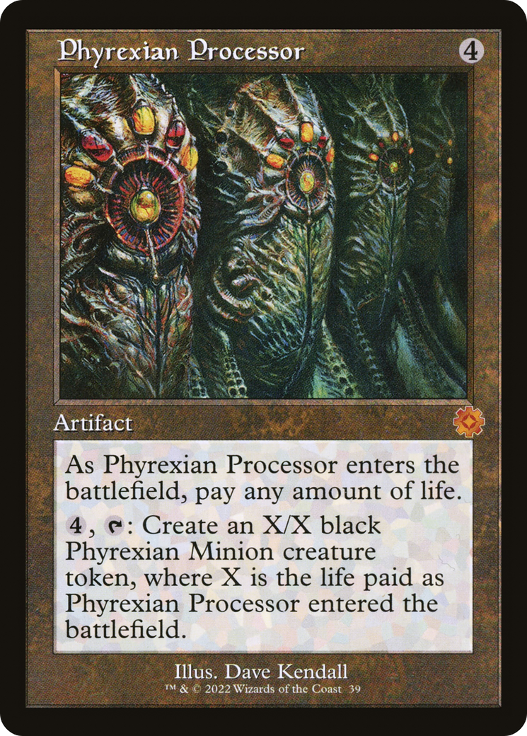 Phyrexian Processor (BRR-039) - The Brothers' War Retro Artifacts