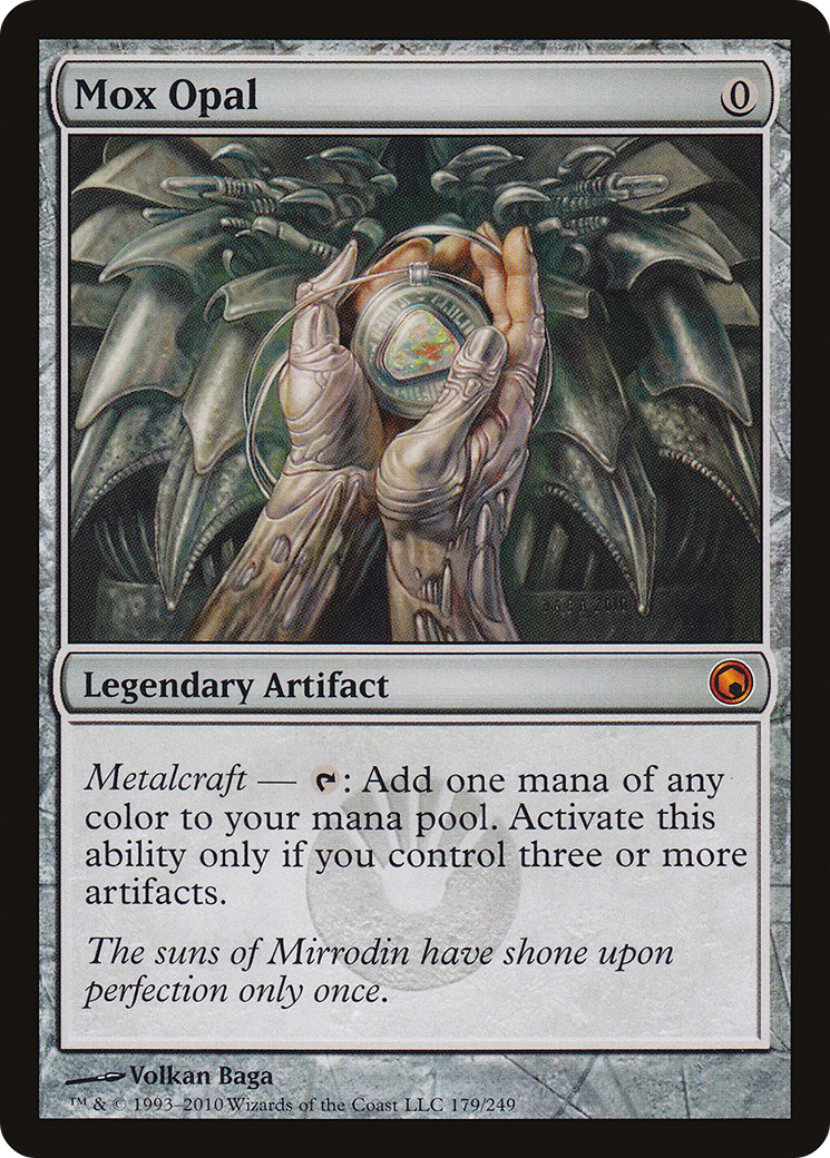 Mox Opal (SOM-179) - Cicatrices de Mirrodin 