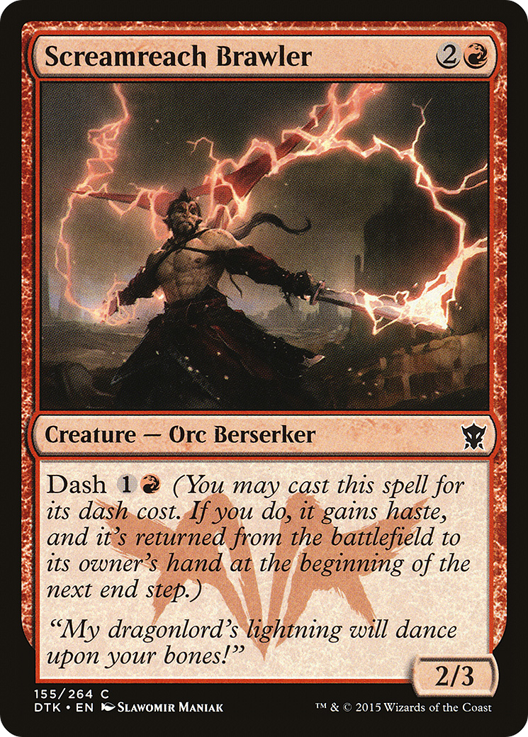 Bagarreur Screamreach (DTK-155) - Dragons de Tarkir Foil